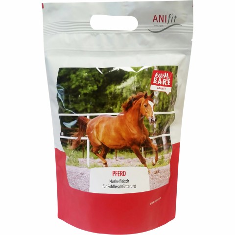 Hund Katze B.A.R.F. Hundefutter Easy Barf Pferd 400g 1 Stück -1- Anifit